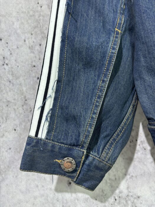 발렌시아가 소매 흰색 줄 이음 배색 데님 자켓 레플리카 미러급 SA급 S급 고퀄리티 하이엔드 최상급 의류 [남성] 14