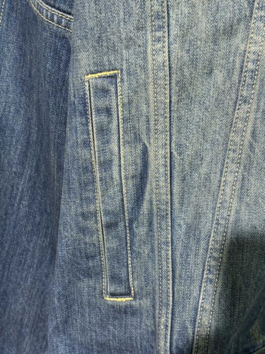 발렌시아가 소매 흰색 줄 이음 배색 데님 자켓 레플리카 미러급 SA급 S급 고퀄리티 하이엔드 최상급 의류 [남성] 15