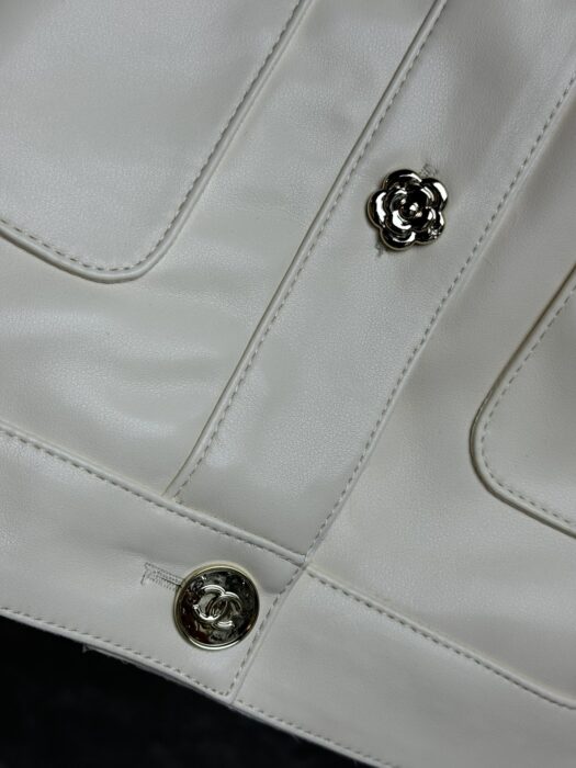 샤넬 베이지 가죽 자켓, 팬츠 레플리카 미러급 SA급 S급 고퀄리티 하이엔드 최상급 의류 [여성] 11