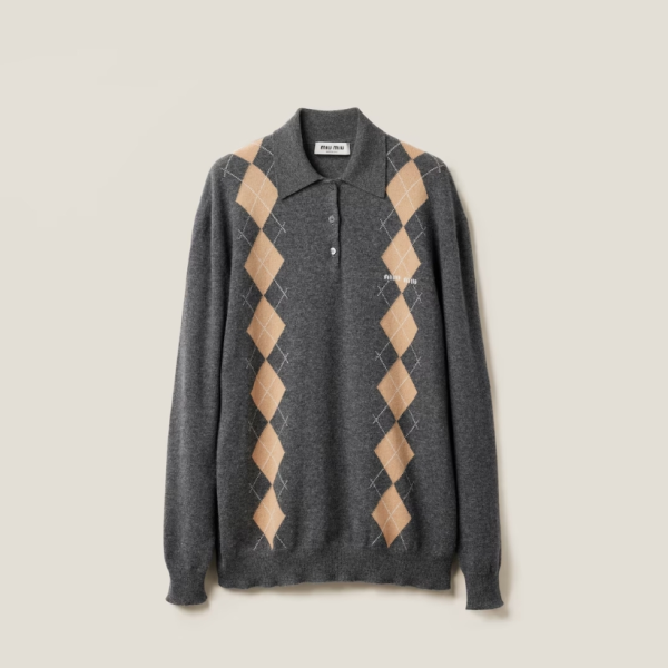 미우미우 캐시미어 니트 폴로 셔츠 레플리카 미러급 SA급 S급 고퀄리티 하이엔드 최상급 의류 [남성여성공용]