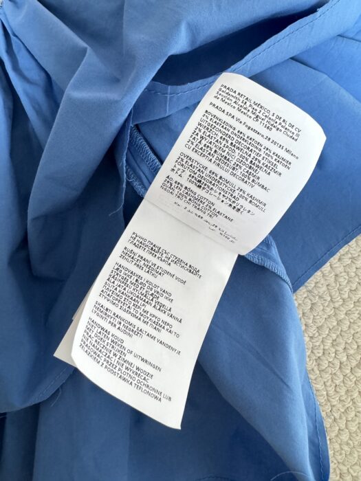 미우 미우 포플린 앤 저지 미니스커트 레플리카 미러급 SA급 S급 고퀄리티 하이엔드 최상급 의류 [여성] 20