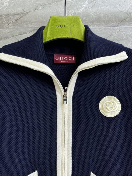 구찌 콘트라스트 니트 가디건 레플리카 미러급 SA급 S급 고퀄리티 하이엔드 최상급 의류 [여성] 4