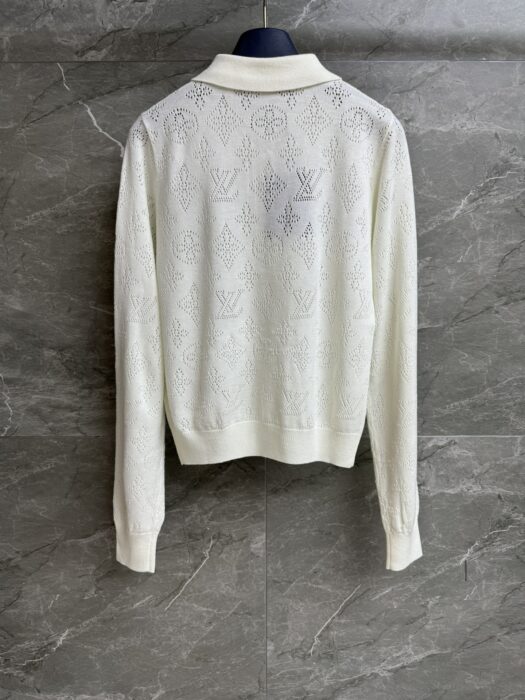 루이비통 마히나 롱 슬리브드 폴로 탑 레플리카 미러급 SA급 S급 고퀄리티 하이엔드 최상급 의류 [여성] 10