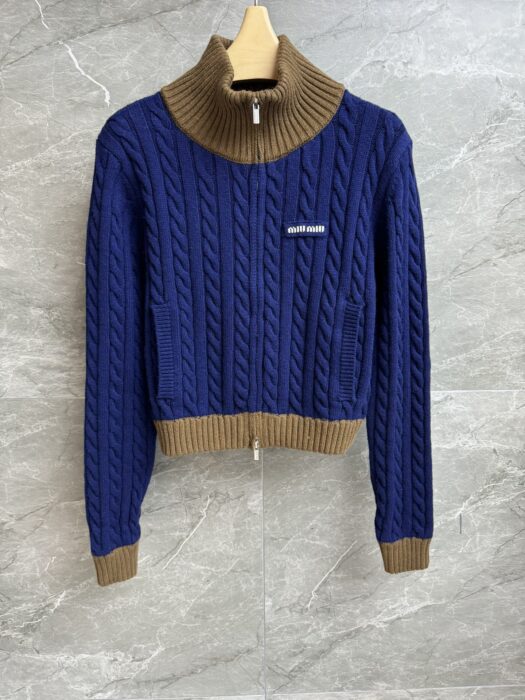 미우미우 케이블 니트 가디건 레플리카 미러급 SA급 S급 고퀄리티 하이엔드 최상급 의류 [여성] 6