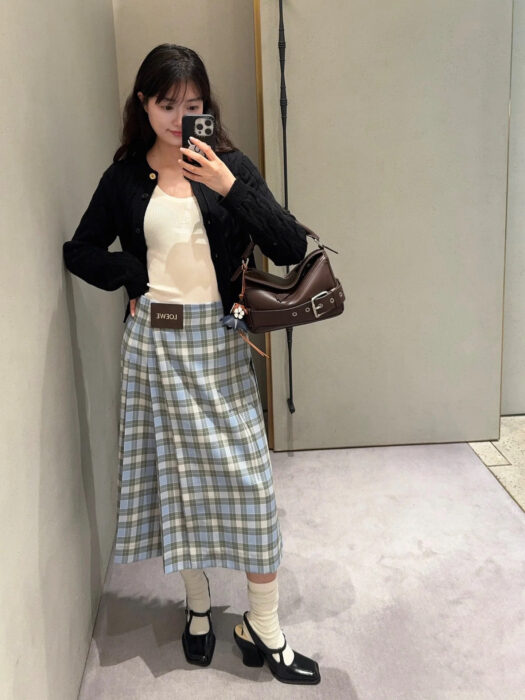 로에베 플리츠 스커트 레플리카 미러급 SA급 S급 고퀄리티 하이엔드 최상급 의류 [여성] 5