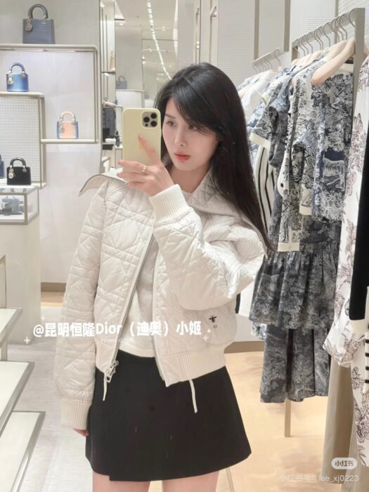 디올 오버사이즈 칼라 매크로까나쥬 자켓 레플리카 미러급 SA급 S급 고퀄리티 하이엔드 최상급 의류 [여성] 8