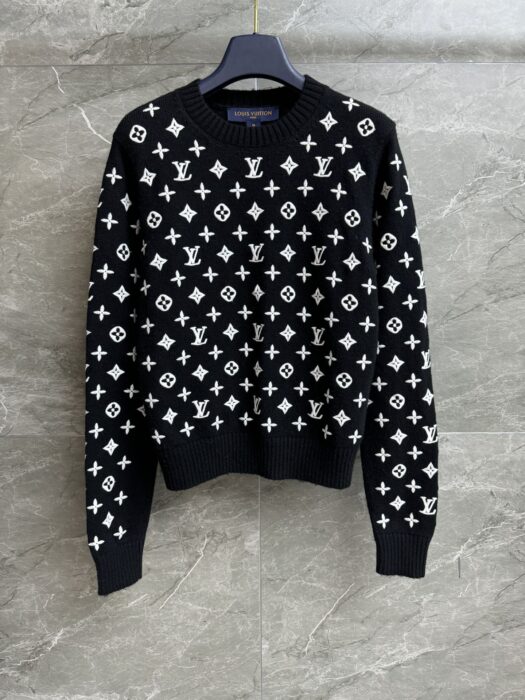 루이비통 3D 모노그램 니트 풀오버 레플리카 미러급 SA급 S급 고퀄리티 하이엔드 최상급 의류 [여성] 8
