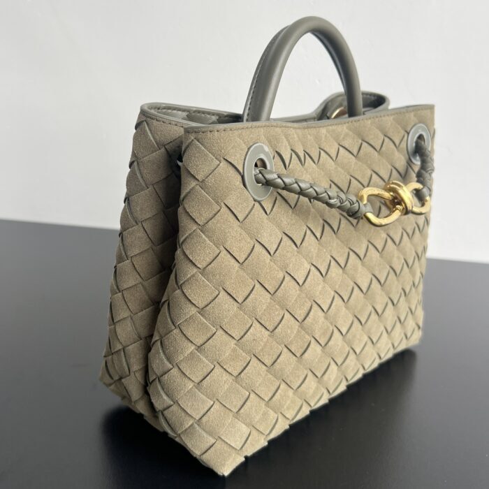 보테가베네타 스몰 안디아모 743568 올리브 스웨이드 핸드백 토트백 레플리카 미러급 SA급 S급 고퀄리티 최상급 하이엔드 가방 [여성] 6