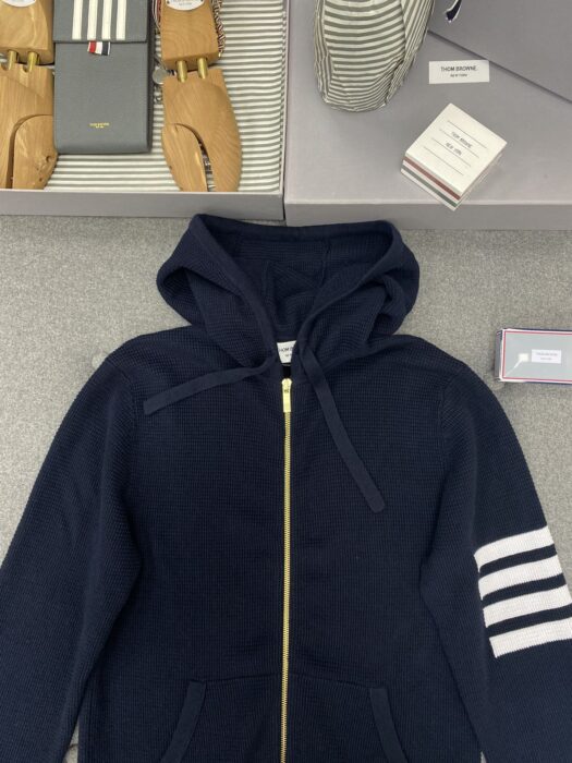 톰브라운 리넨 코튼 4-바 릴렉스 핏 집업 후디 레플리카 미러급 SA급 S급 고퀄리티 하이엔드 최상급 의류 [남성여성공용] 25