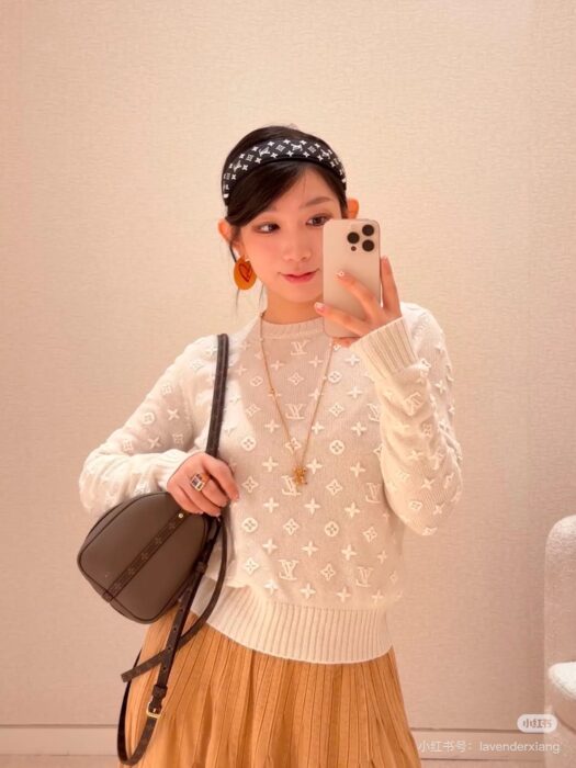 루이비통 모노그램 캐시미어 풀오버 레플리카 미러급 SA급 S급 고퀄리티 하이엔드 최상급 의류 [여성] 2