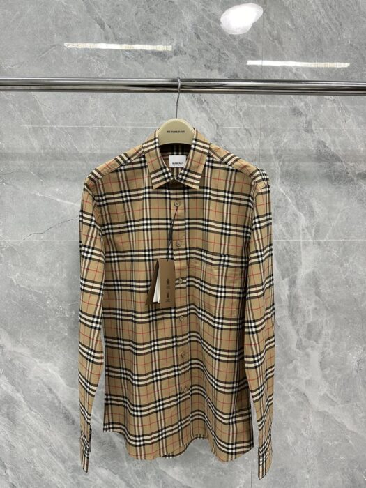 버버리 클래식 체크 코튼 포플린 셔츠 레플리카 미러급 SA급 S급 고퀄리티 하이엔드 최상급 의류 [남성여성공용] 12