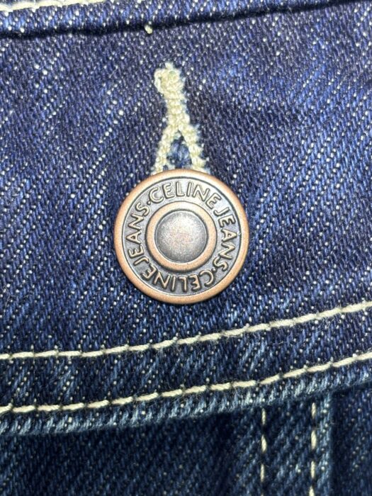 셀린느 뒷면 모노그램 루즈핏 데님 자켓 블루 레플리카 미러급 SA급 S급 고퀄리티 하이엔드 최상급 의류 [남성여성공용] 12