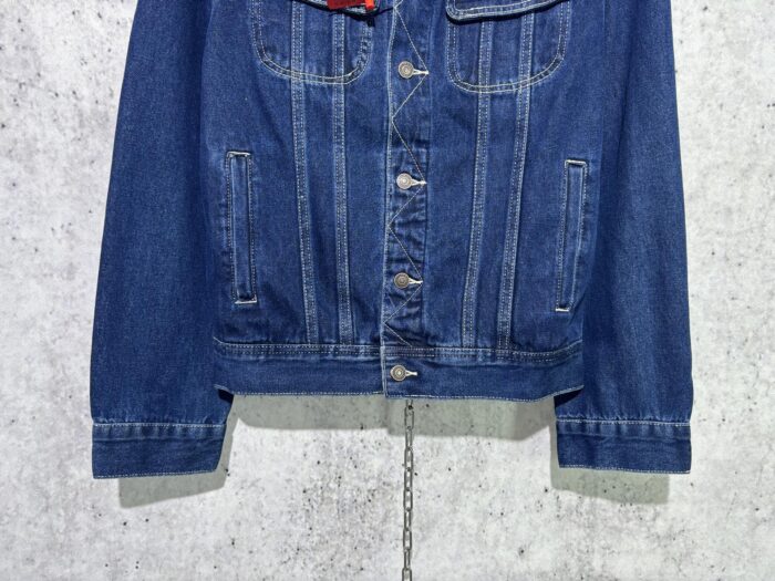 셀린느 뒷면 모노그램 루즈핏 데님 자켓 블루 레플리카 미러급 SA급 S급 고퀄리티 하이엔드 최상급 의류 [남성여성공용] 8