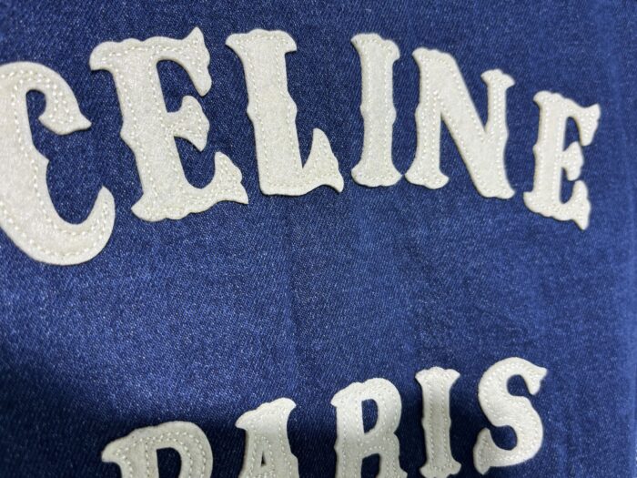 셀린느 뒷면 모노그램 루즈핏 데님 자켓 블루 레플리카 미러급 SA급 S급 고퀄리티 하이엔드 최상급 의류 [남성여성공용] 16