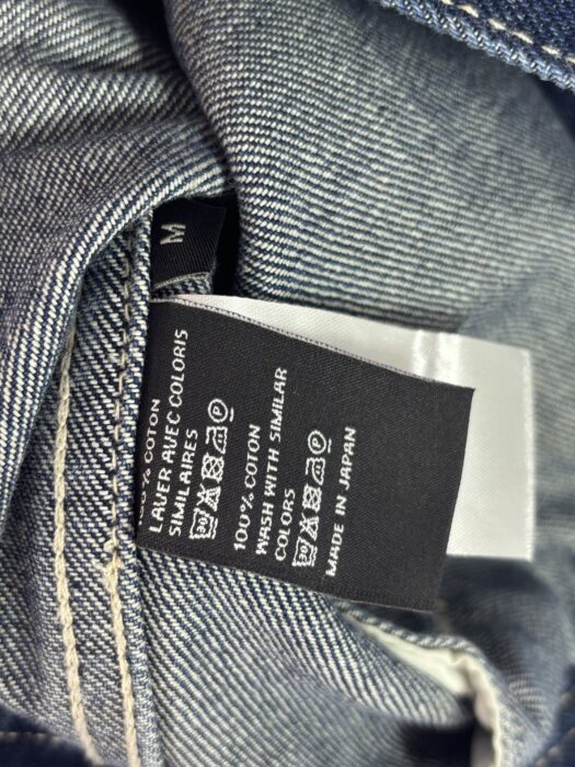 셀린느 뒷면 모노그램 루즈핏 데님 자켓 블루 레플리카 미러급 SA급 S급 고퀄리티 하이엔드 최상급 의류 [남성여성공용] 19