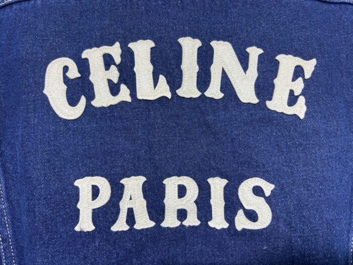 셀린느 뒷면 모노그램 루즈핏 데님 자켓 블루 레플리카 미러급 SA급 S급 고퀄리티 하이엔드 최상급 의류 [남성여성공용] 17