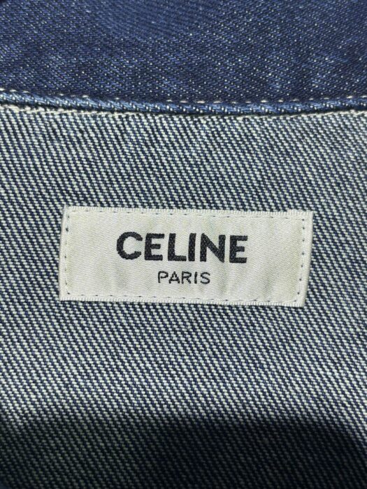 셀린느 뒷면 모노그램 루즈핏 데님 자켓 블루 레플리카 미러급 SA급 S급 고퀄리티 하이엔드 최상급 의류 [남성여성공용] 18