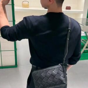 보테가베네타 디아고 지퍼 메신저 백 837112 블랙 크로스백 레플리카 미러급 SA급 S급 고퀄리티 최상급 하이엔드 가방 [남성여성공용]