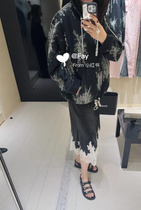 프라다 크롭 스트라이프 피케 폴로 셔츠 레플리카 미러급 SA급 S급 고퀄리티 하이엔드 최상급 의류 [여성] 5