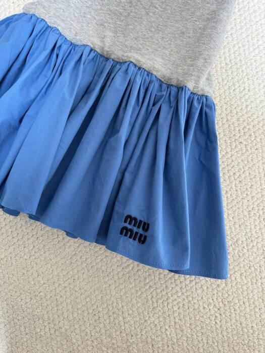 미우 미우 포플린 앤 저지 미니스커트 레플리카 미러급 SA급 S급 고퀄리티 하이엔드 최상급 의류 [여성] 17