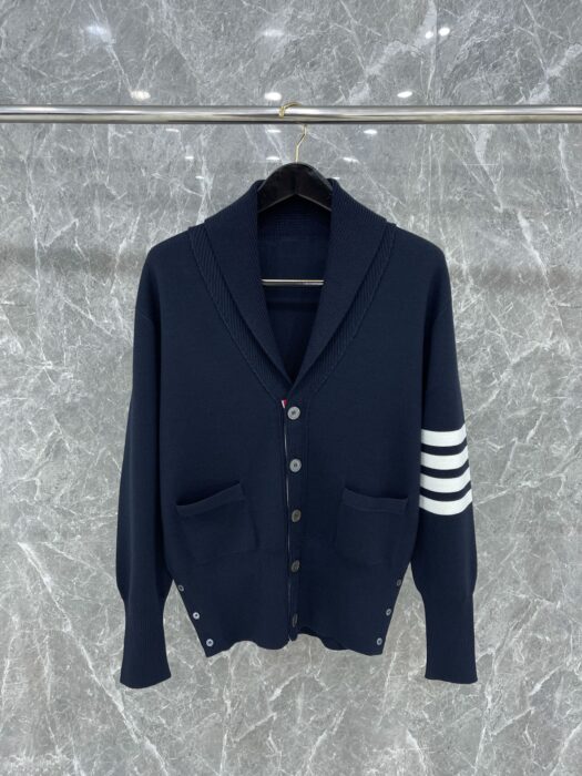 톰브라운 사선 메리노울 숄카라 가디건 레플리카 미러급 SA급 S급 고퀄리티 하이엔드 최상급 의류 [남성여성공용] 22