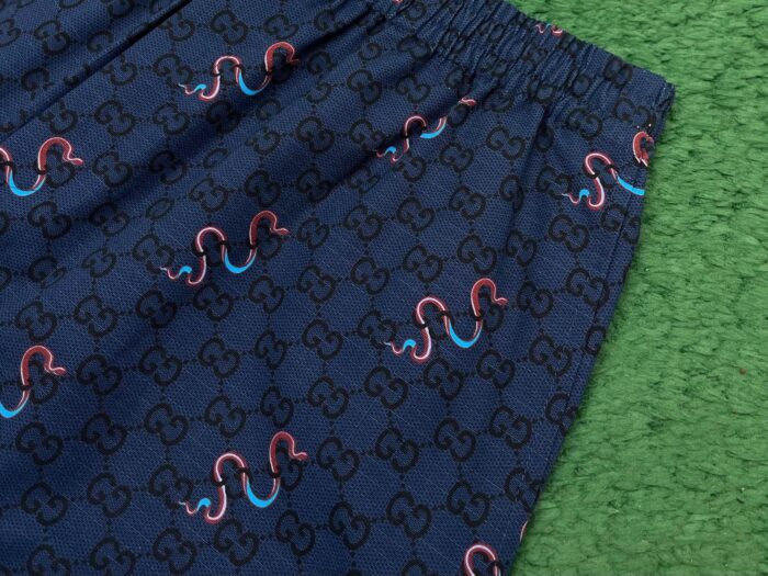 구찌 프린트 코튼 립스톱 쇼츠 레플리카 미러급 SA급 S급 고퀄리티 하이엔드 최상급 의류 [남성여성공용] 7