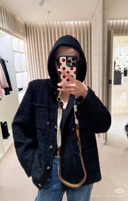 샤넬 후드 우븐 자켓 레플리카 미러급 SA급 S급 고퀄리티 하이엔드 최상급 의류 [여성] 14