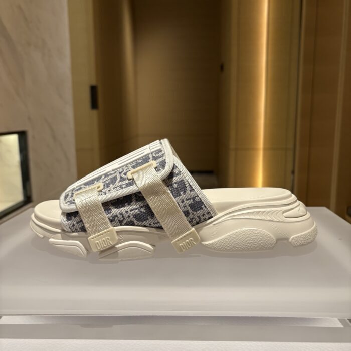 디올 D 완더 뮬 슬리퍼 샌들 화이트 슬리퍼 레플리카 미러급 SA급 S급 고퀄리티 최상급 하이엔드 신발 [여성] 2