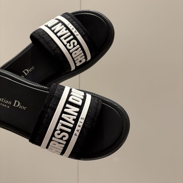 디올 디올리비에라 D 웨이 슬리퍼 샌들 블랙 레플리카 미러급 SA급 S급 고퀄리티 최상급 하이엔드 신발 [여성] 7
