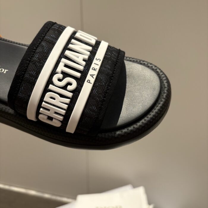 디올 디올리비에라 D 웨이 슬리퍼 샌들 블랙 레플리카 미러급 SA급 S급 고퀄리티 최상급 하이엔드 신발 [여성] 8