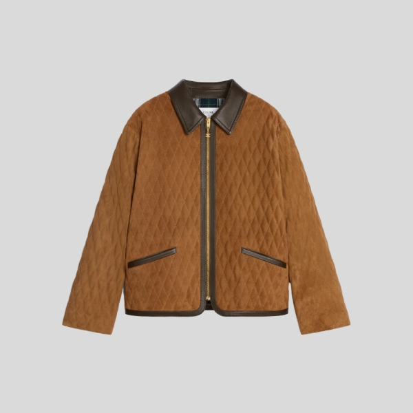 셀린느 스웨이드 퀼티드 자켓 레플리카 미러급 SA급 S급 고퀄리티 하이엔드 최상급 의류 [여성]