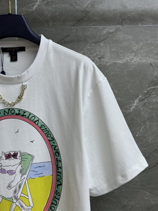 루이비통 고양이 프린트 티셔츠 레플리카 미러급 SA급 S급 고퀄리티 하이엔드 최상급 의류 [여성] 5