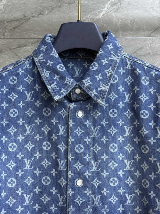 루이비통 모노그램 데님 셔츠 레플리카 미러급 SA급 S급 고퀄리티 하이엔드 최상급 의류 [남성여성공용] 12
