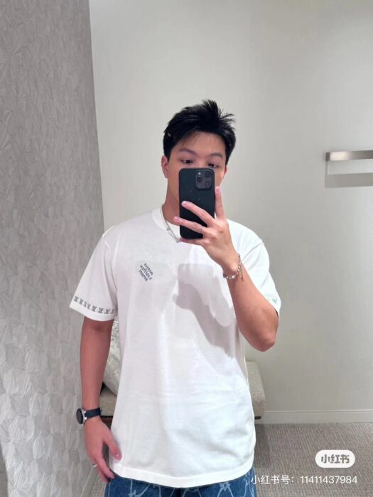 루이비통 자카드 반팔 티셔츠 레플리카 미러급 SA급 S급 고퀄리티 하이엔드 최상급 의류 [남성여성공용] 3