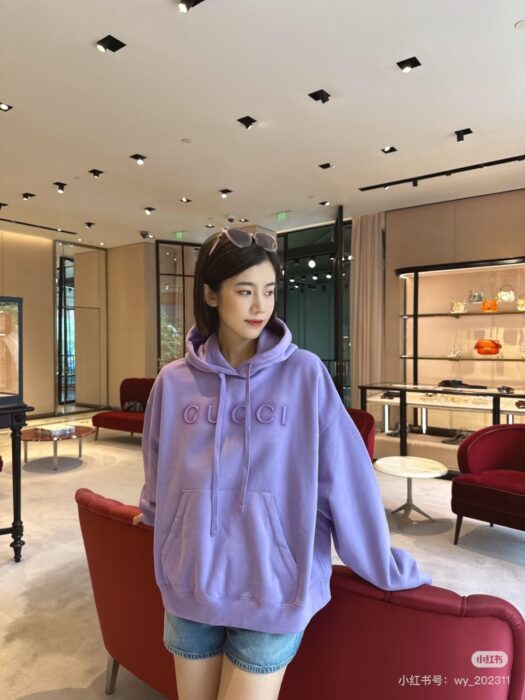 구찌 코튼 후드 스웨트셔츠 레플리카 미러급 SA급 S급 고퀄리티 하이엔드 최상급 의류 [여성] 14