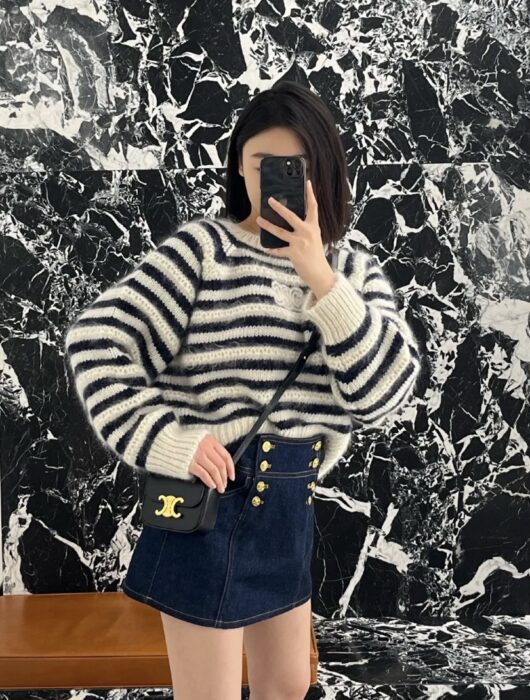 셀린느 트리오페 마리니에르 스웨터 레플리카 미러급 SA급 S급 고퀄리티 하이엔드 최상급 의류 [여성] 4