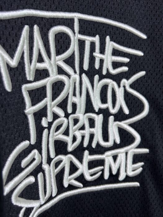 슈프림 Marithe Francois Girbaud 가슴 자수 긴팔티 블랙 레플리카 미러급 SA급 S급 고퀄리티 하이엔드 최상급 의류 [남성여성공용] 12