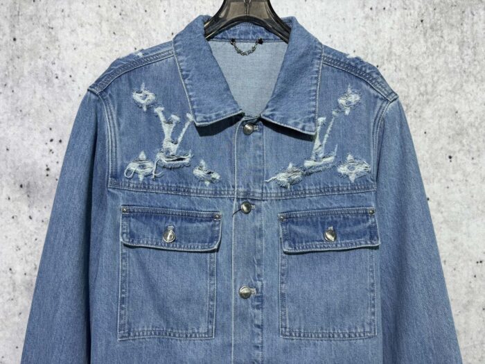 루이비통 모노그램 대미지 데님 자켓 레플리카 미러급 SA급 S급 고퀄리티 하이엔드 최상급 의류 [남성여성공용] 6