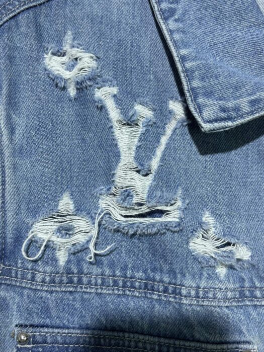 루이비통 모노그램 대미지 데님 자켓 레플리카 미러급 SA급 S급 고퀄리티 하이엔드 최상급 의류 [남성여성공용] 15