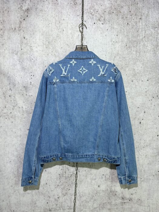 루이비통 모노그램 대미지 데님 자켓 레플리카 미러급 SA급 S급 고퀄리티 하이엔드 최상급 의류 [남성여성공용] 5