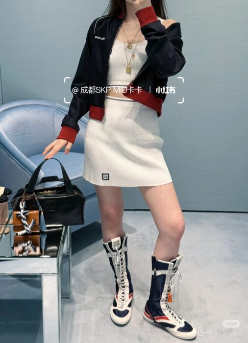 미우미우 니트 슈트 레플리카 미러급 SA급 S급 고퀄리티 하이엔드 최상급 의류 [여성] 2