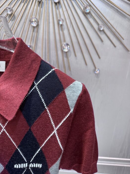 미우미우 울 폴로 셔츠 레플리카 미러급 SA급 S급 고퀄리티 하이엔드 최상급 의류 [여성] 8