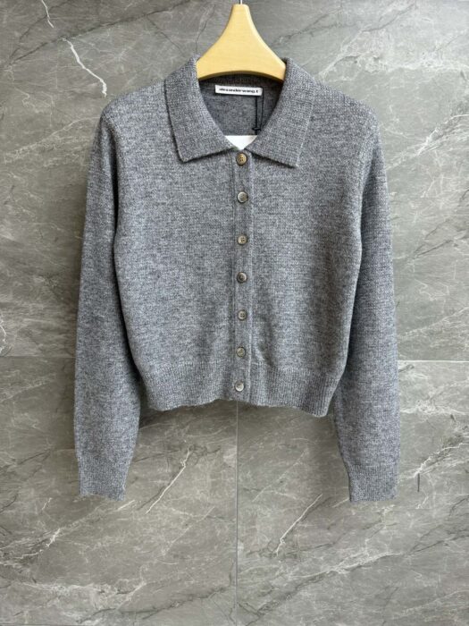 알렉산더왕 울 블렌드 핫픽스 폴로 가디건(2color) 레플리카 미러급 SA급 S급 고퀄리티 하이엔드 최상급 의류 [여성] 14