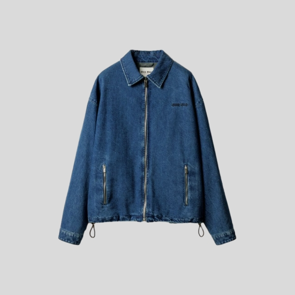 미우미우 캐시미어 데님 블루종 자켓 레플리카 미러급 SA급 S급 고퀄리티 하이엔드 최상급 의류 [여성]