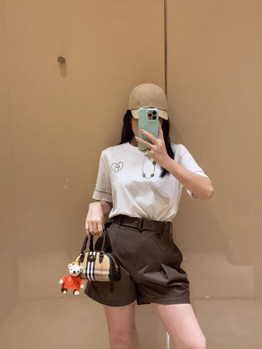 버버리 하트 코튼 티셔츠 레플리카 미러급 SA급 S급 고퀄리티 하이엔드 최상급 의류 [여성] 2