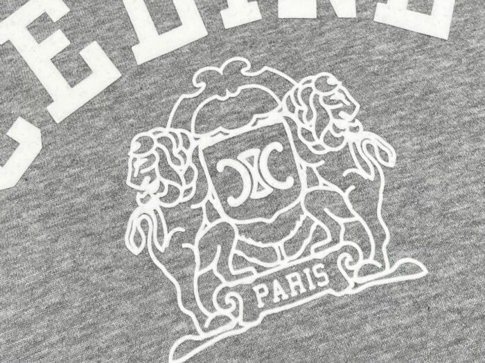 셀린느 모노그램 휘장 프린트 맨투맨 그레이 레플리카 미러급 SA급 S급 고퀄리티 하이엔드 최상급 의류 [남성여성공용] 9