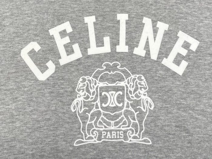 셀린느 모노그램 휘장 프린트 맨투맨 그레이 레플리카 미러급 SA급 S급 고퀄리티 하이엔드 최상급 의류 [남성여성공용] 8