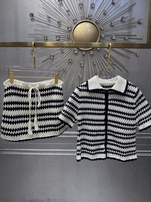 미우미우 크로셰 니트 세트 레플리카 미러급 SA급 S급 고퀄리티 하이엔드 최상급 의류 [여성] 2