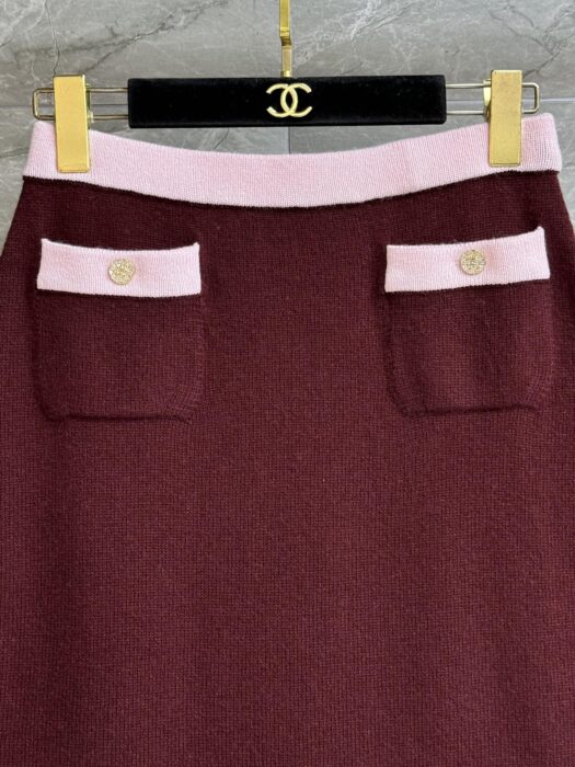 샤넬 컬러블록 스커트 레플리카 미러급 SA급 S급 고퀄리티 하이엔드 최상급 의류 [여성] 7