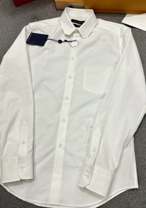 루이비통 자수 코튼 셔츠 레플리카 미러급 SA급 S급 고퀄리티 하이엔드 최상급 의류 [남성여성공용] 21